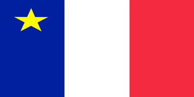 Acadia Franco Flag