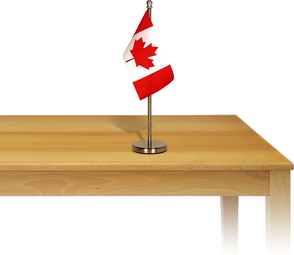 Miniature Canada Flag